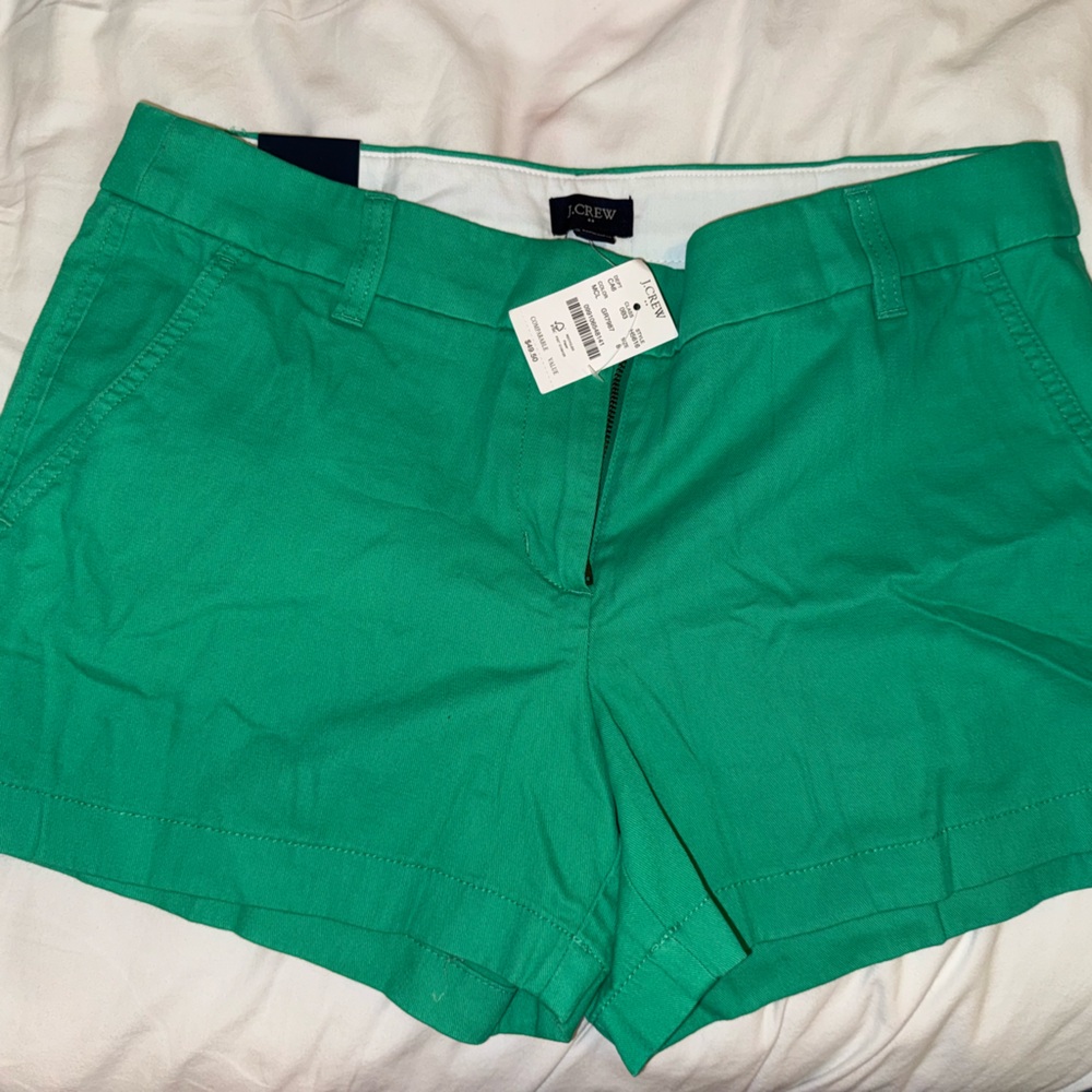 J. Crew Vibrant Green Women's Bermudas
